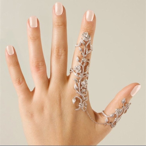 Index finger and thumb ring