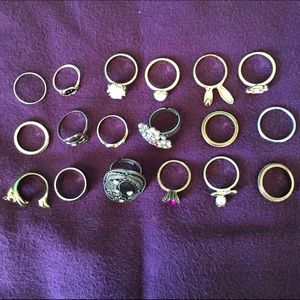 HUGE RING BUNDLE