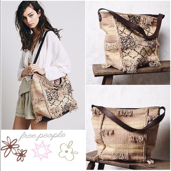 FREE PEOPLE Moroccan Love Boho Tote
