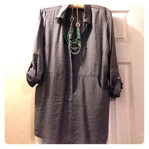 Tunic gray. Large. NWT