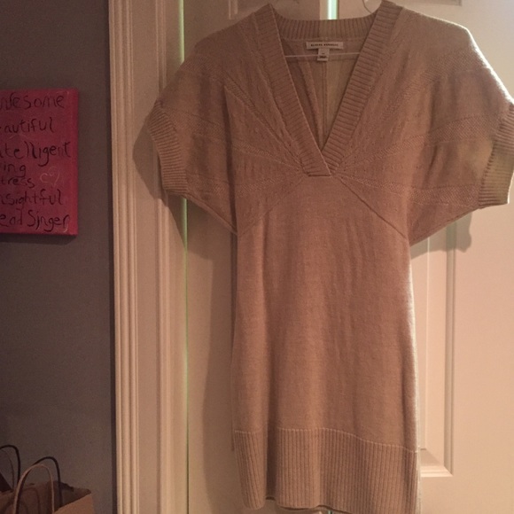 Tan Sweater Dress