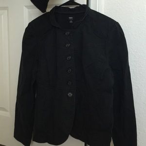 Mossimo long sleeve black jacket/blazer
