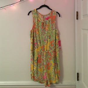 Lilly Pulitzer Target challis romper, happy place