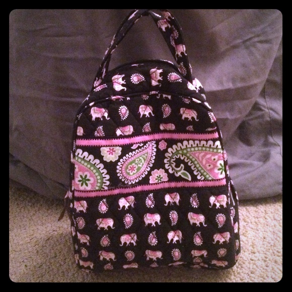 Vera Bradley | plastic lined travel/bottle bag