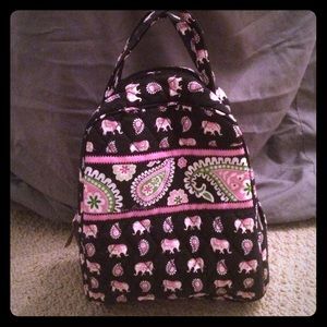 Vera Bradley | plastic lined travel/bottle bag