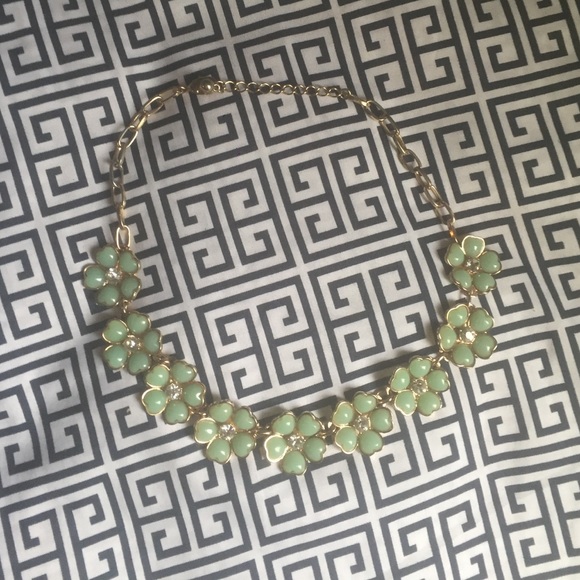 A ocean green necklace