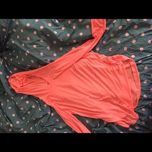 A see through thin hoodie (?)