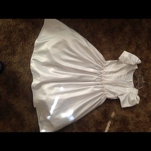 A white formal dress- children size 10