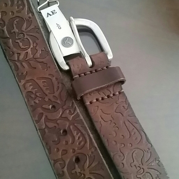 American eagle leather belt