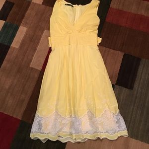 Yellow dress