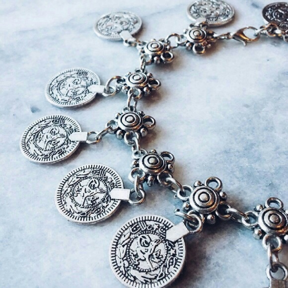 Jewelry | Boho chic coin anklet AND bracelet - Picture 3 of 3