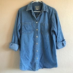 Vintage Men's Denim Shirt