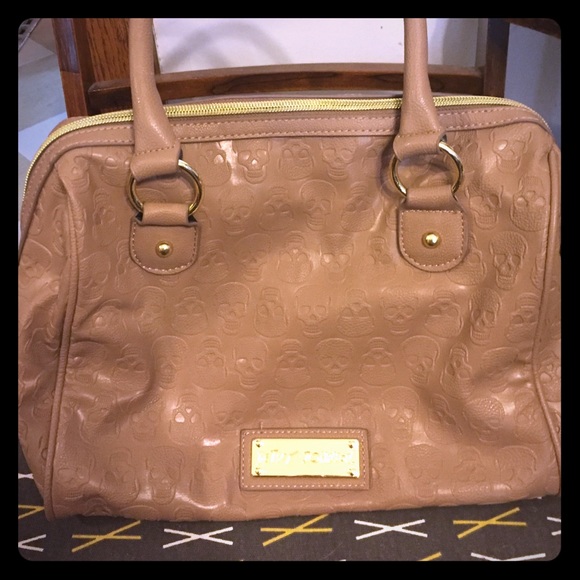 Betsey Johnson Skully Bag - Nude