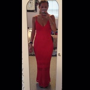 Bebe "perfect weekend" maxi dress