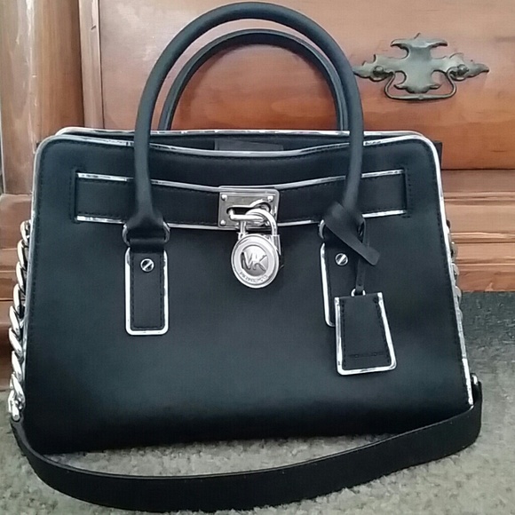 Michael Kors Handbags - **SOLD ***MK Hamilton  Specchio Satchel #NoTrade