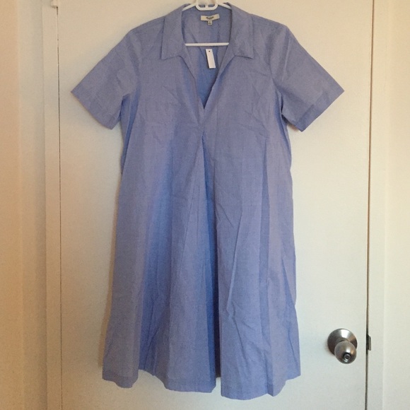 NWT Madewell Swingout Shirt Dress