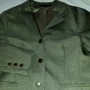 THEORY Tweed look blazer.