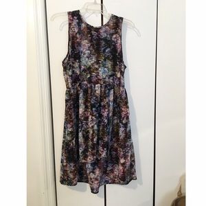 Lilya floral open back dress