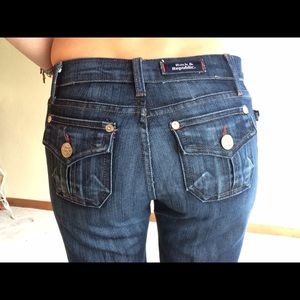 Rock and republic denim boot cut pockets jeans 26