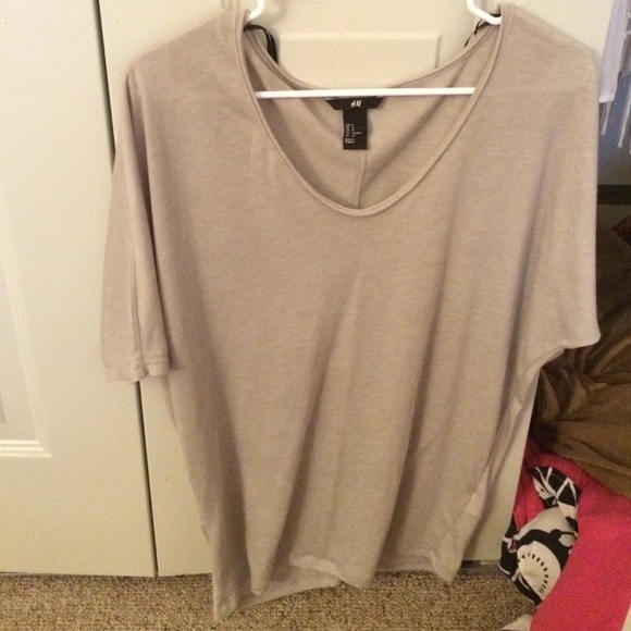 Taupe top