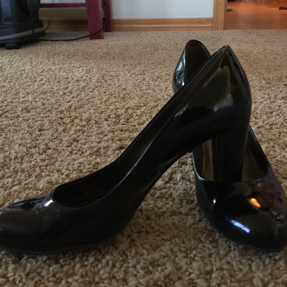 Black Calvin Klein heels