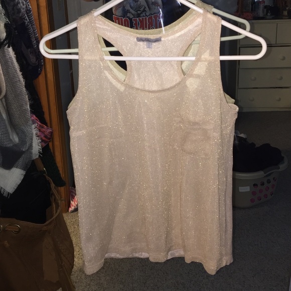 Charlotte Russe sparkly tank