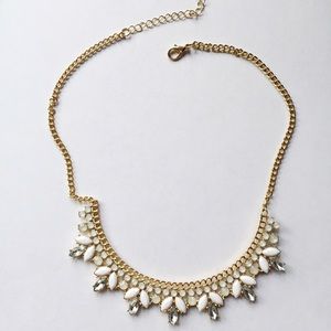 Gold Statement Bib Necklace