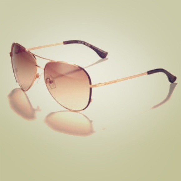 Michael Kors Accessories - Michael Kors Sicily Rounded Aviators with case
