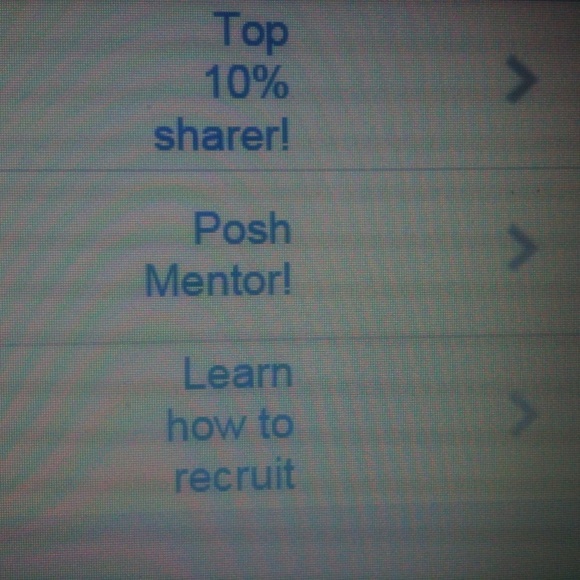 Posh Mentor Top 10% Sharer