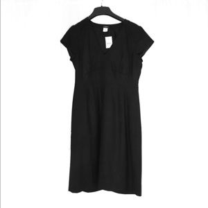 NWT J.Crew Factory Tailored Black Dress
