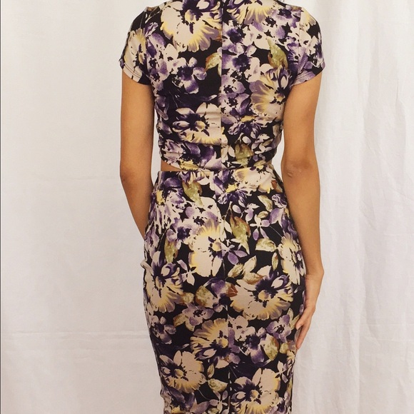 🛑CLEARANCE🛑! Floral print two piece - Picture 2 of 3