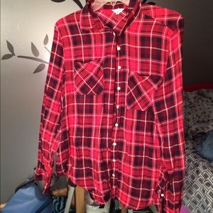 Red & Blue flannel