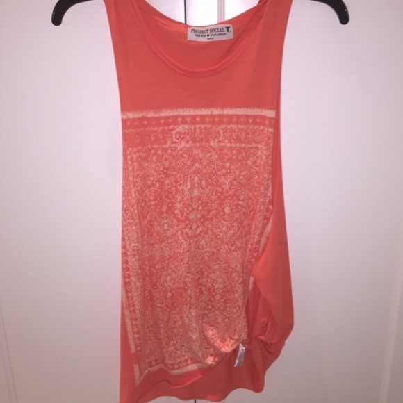 Peach Project Social Tank