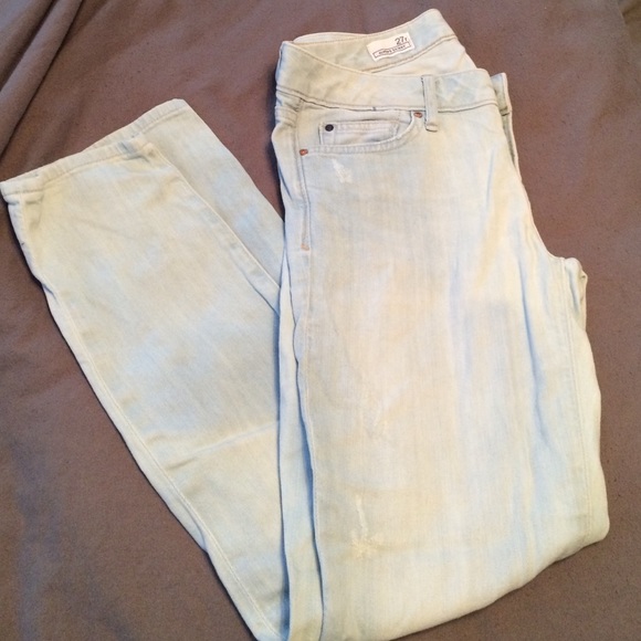 Gap Always Skinny light colored jeans
