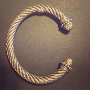 Sterling Silver Bracelet (Yurman look a like)