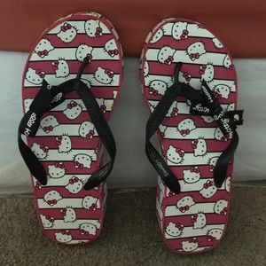 Hello Kitty wedge sandals/slippers