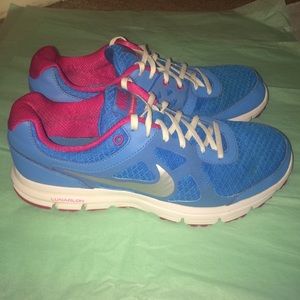 Blue Nike Lunar Forever Sneakers