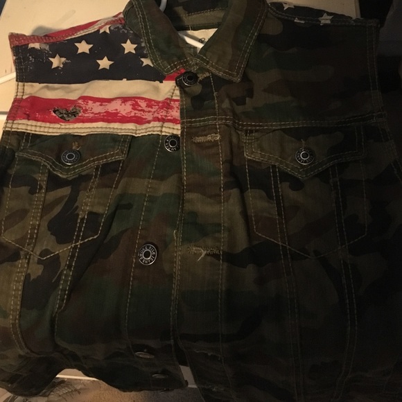Trendy American flag vest - Picture 2 of 4