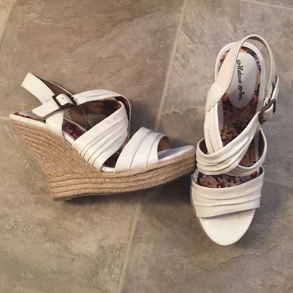 White 4" wedge