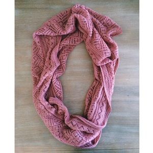 Peach Infinity Scarf