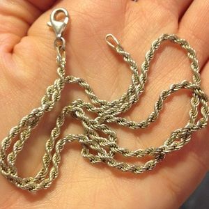 Sterling Silver 18" chain