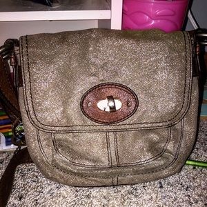 Small Fossil Crossbody ; Used