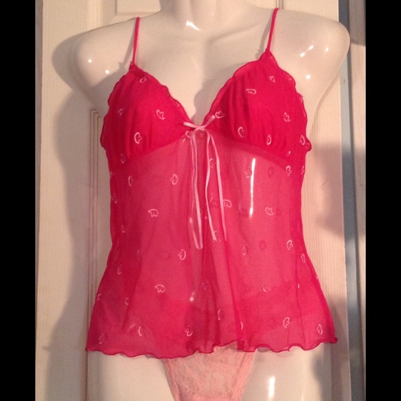 VS LINGERIE CAMI with NEW PANTIES