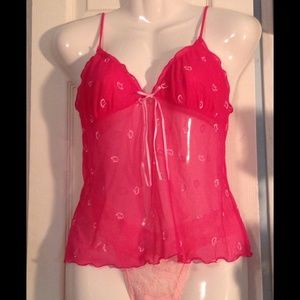 VS LINGERIE CAMI with NEW PANTIES