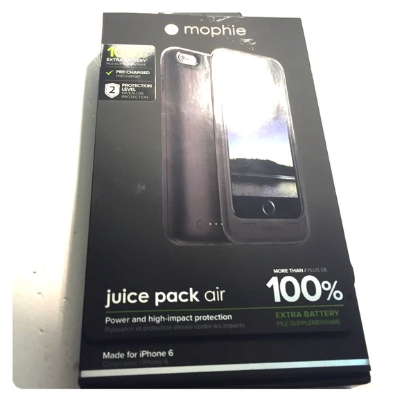 iPhone 6 Mophie juice pack air with Hennessy logo