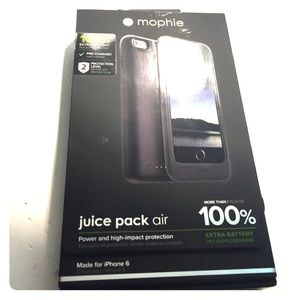 iPhone 6 Mophie juice pack air with Hennessy logo