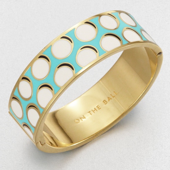 Kate Spade "On The Ball" idiom bracelet golf ball