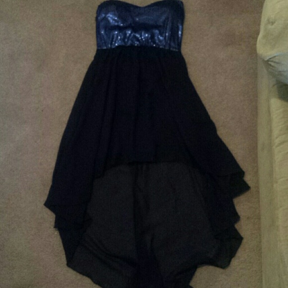 Navy HI-LOW formal hoco
