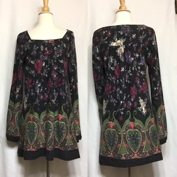 Anthropologie Dresses & Skirts - Anthropologie Floral Tunic Dress