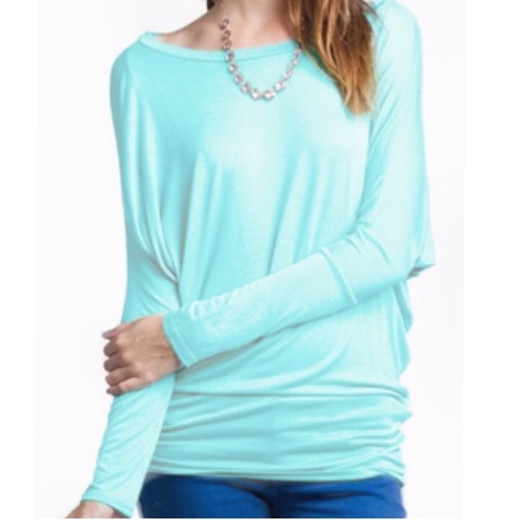 Comfortable Jersey Dolman Top - Picture 2 of 3